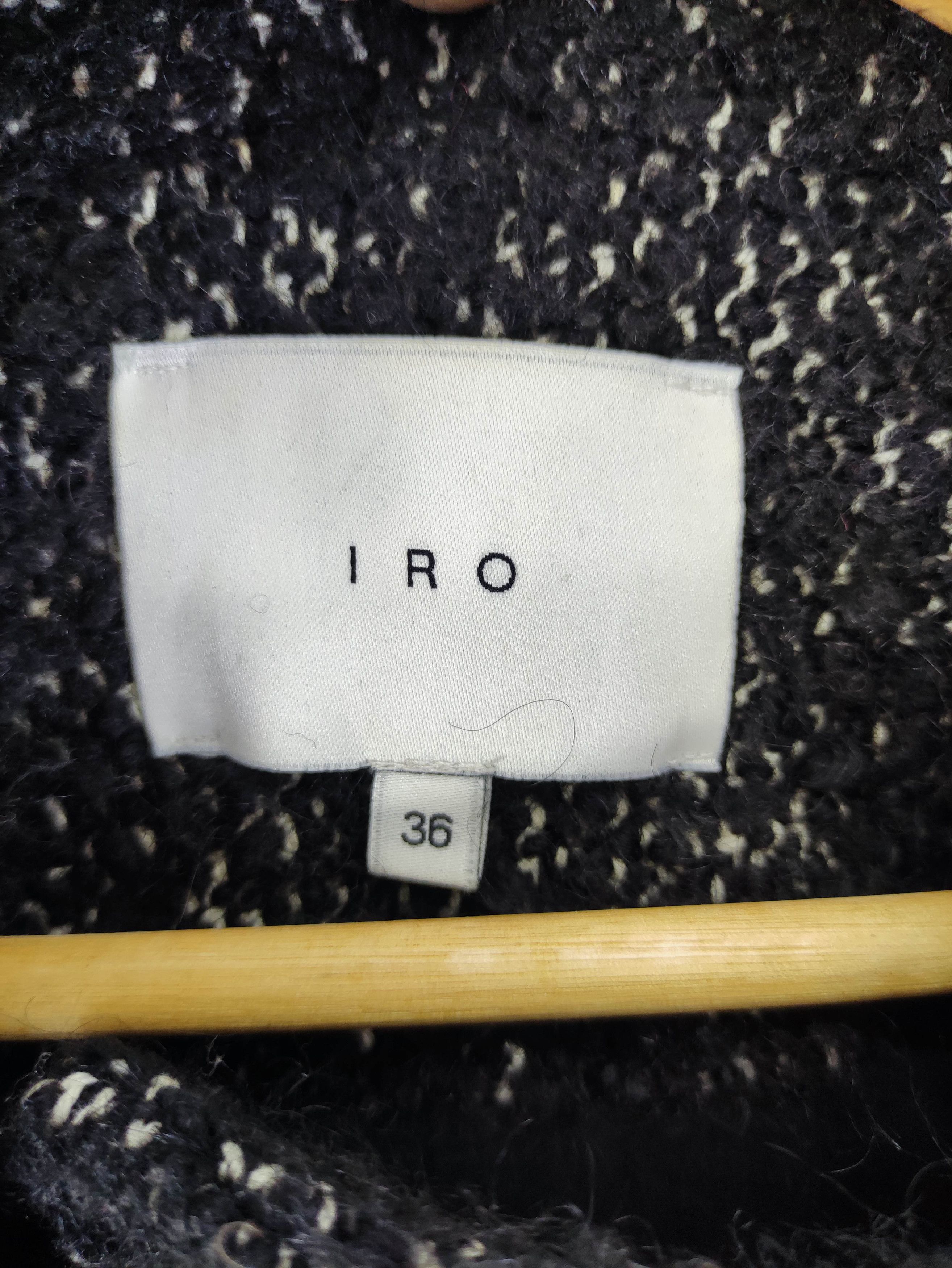 Iro Vintage Iro Mohair Jacket Zipper Size L / US 10 / IT 46 - 2 Thumbnail