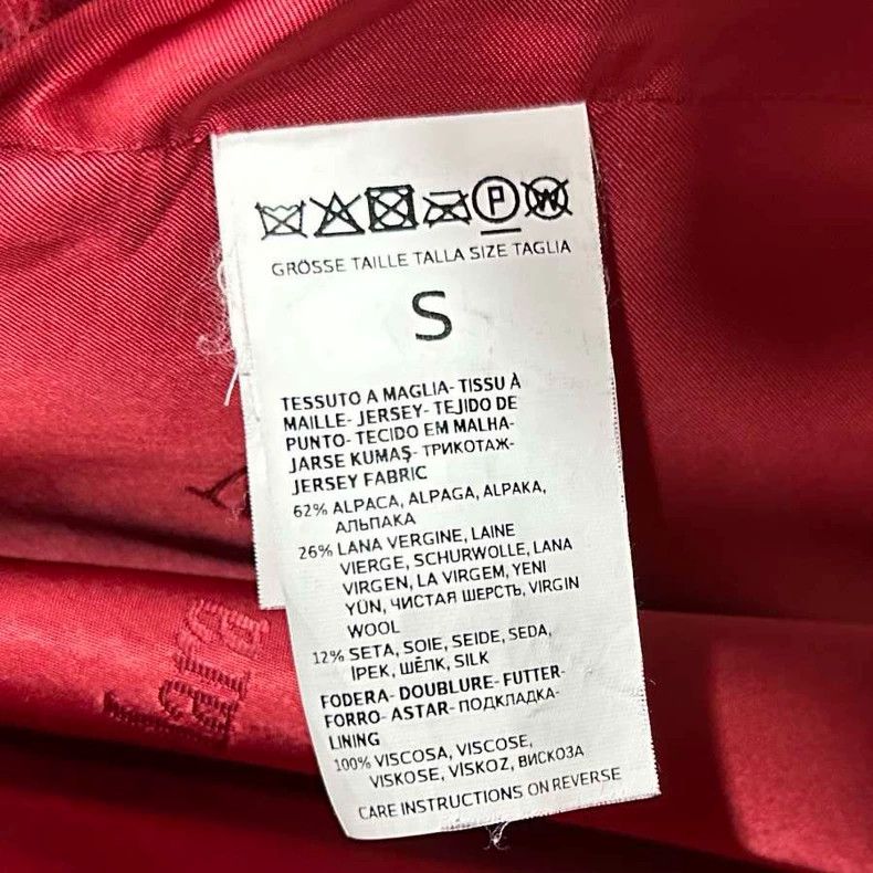 Max Mara Max Mara Red Teddy Coat Size S / US 4 / IT 40 - 5 Thumbnail