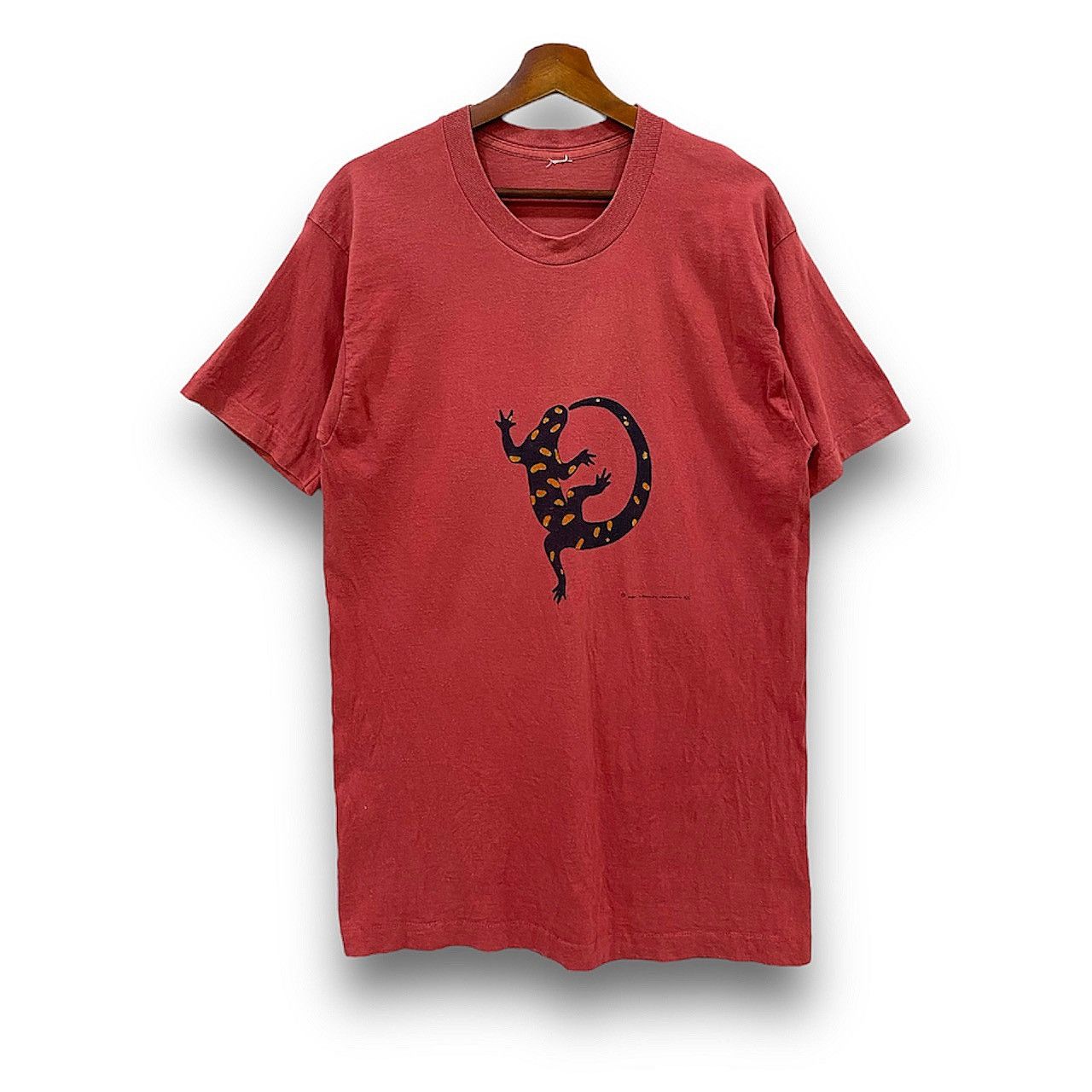 Vintage 1986 Liberty Graphics Salamander tee Size US L / EU 52-54 / 3 - 1 Thumbnail