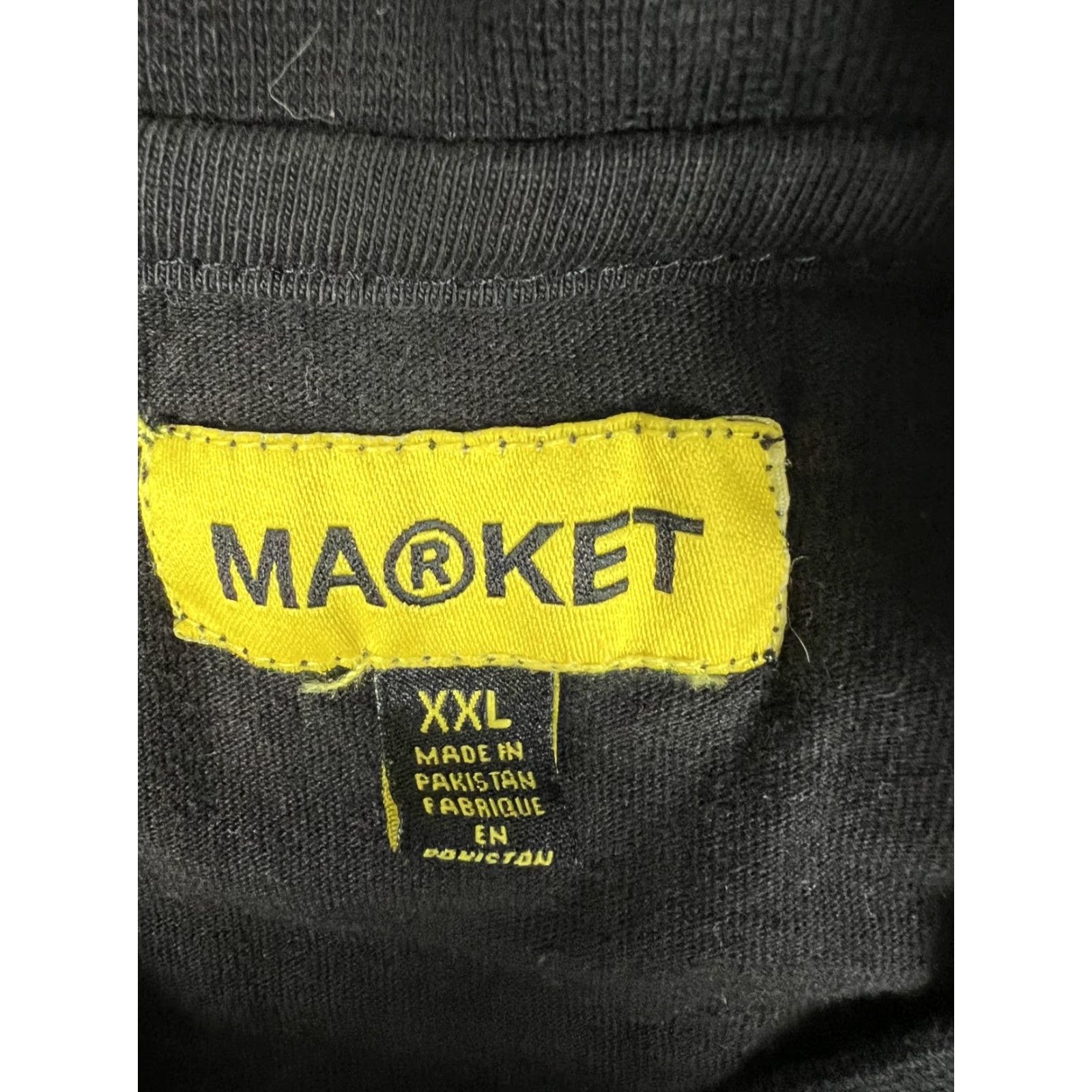 Vintage China Town Market T-Shirt Mens 2XL Black Skeleton Basketball Streetwear Shirt Xlrg Crew Neck Short Sleeve Graphic Print Vintage: No Mens Size US XXL / EU 58 / 5 - 5 Thumbnail