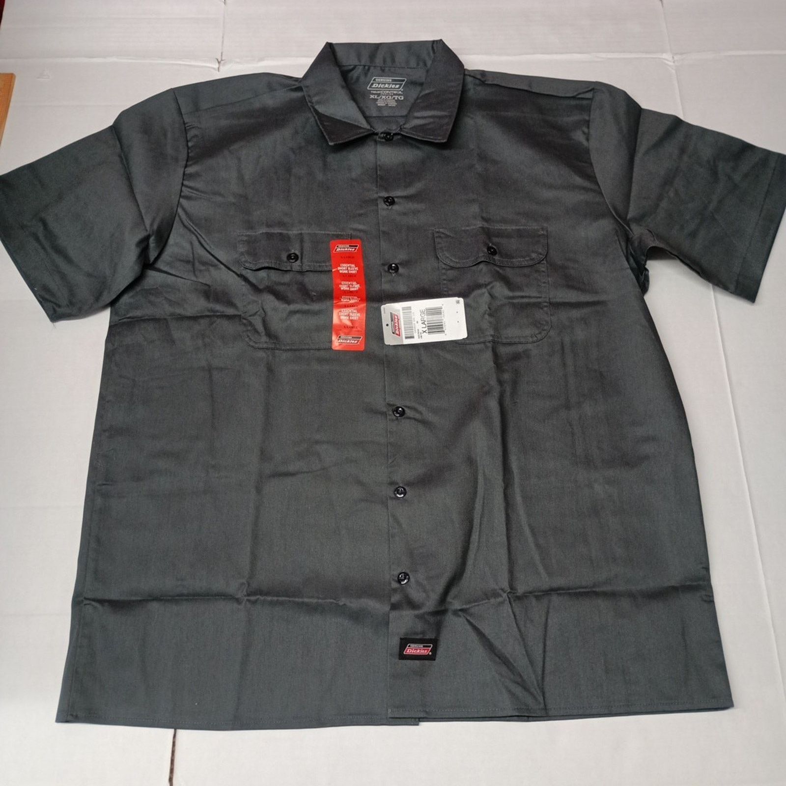 Dickies Dickies Essential Work Shirt Men's Size XL Gray Temp Control Size US XL / EU 56 / 4 - 1 Thumbnail