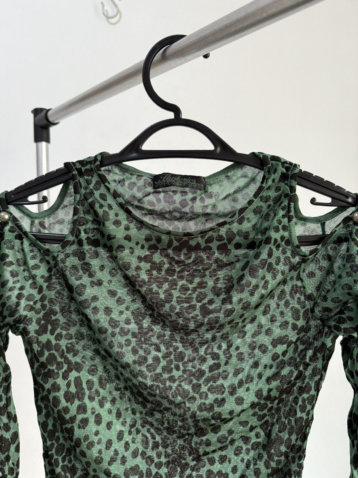 Hysteric Glamour Hysteric Glamour green leopard print long-sleeve Size S / US 4 / IT 40 - 2 Thumbnail
