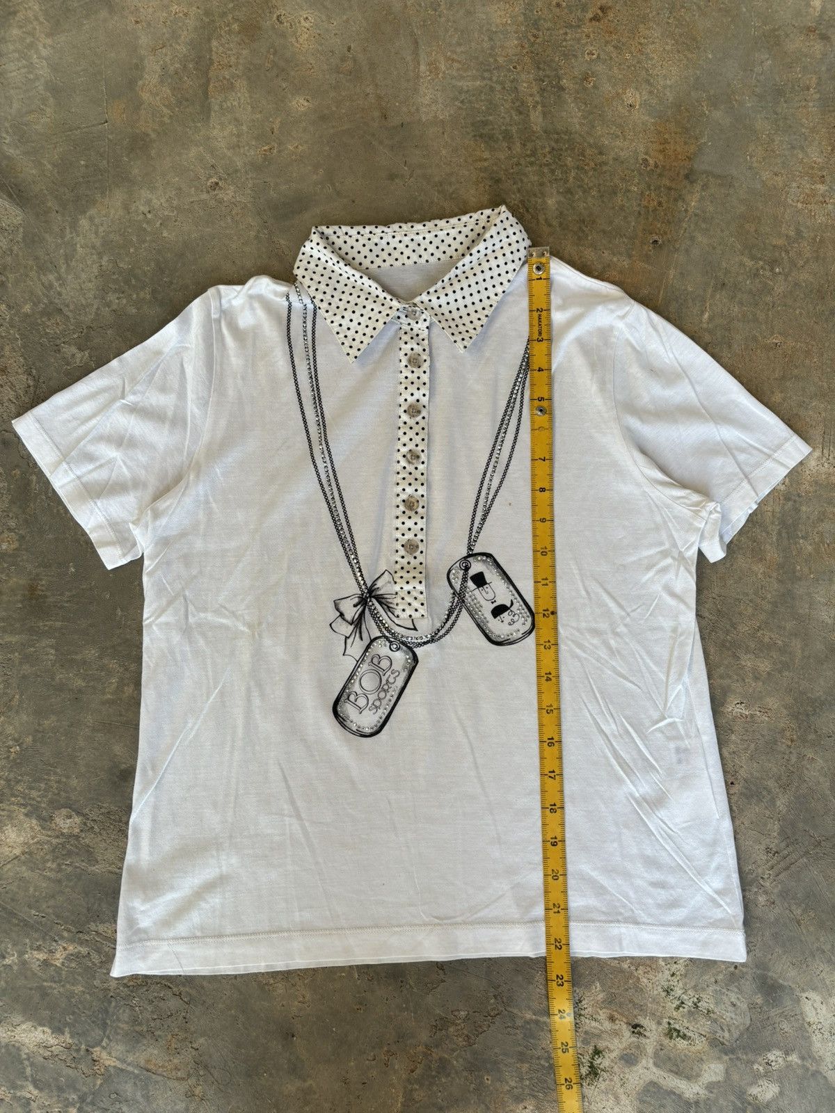 Hysteric Glamour Y2k Bob Sport Necklace Style Ifsixwasnine Shirt Size US M / EU 48-50 / 2 - 8 Thumbnail