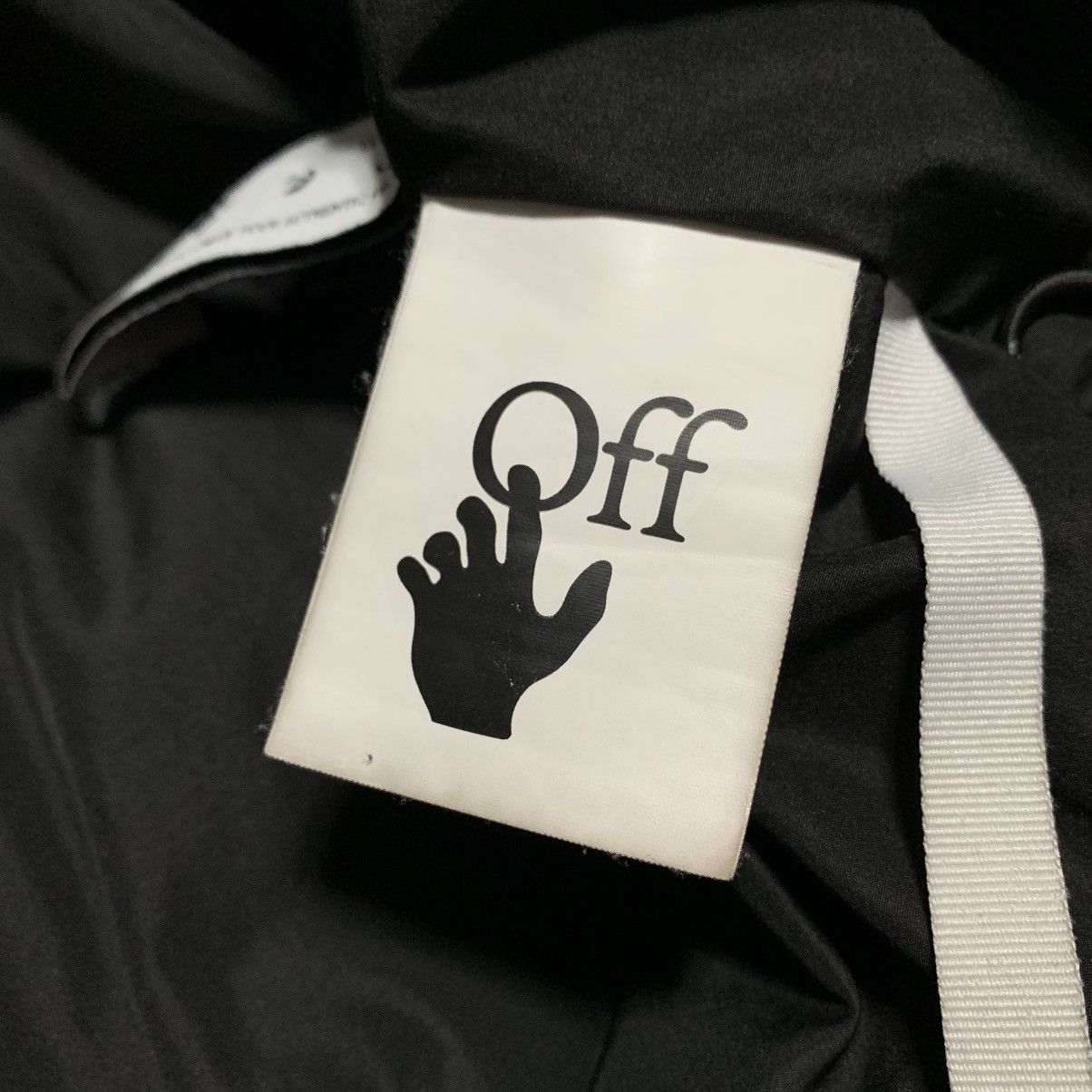 Off-White Off White Small Puffer Patch Logo Black Jacket Virgil Abloh Size US S / EU 44-46 / 1 - 12 Thumbnail