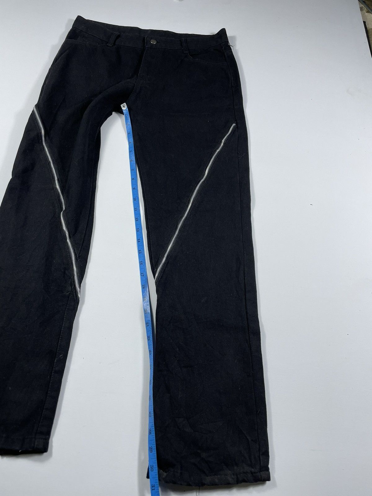 If Six Was Nine × Japanese Brand × Vintage Japanese multi zipper Denim Jeans ifsixwasnine style size 33 Size US 33 - 10 Thumbnail