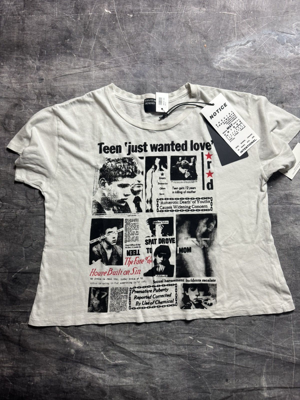 Enfants Riches Deprimes Enfants Riches Deprimes Teen Just Wanted Love T-shirt Size US S / EU 44-46 / 1 - 1 Thumbnail