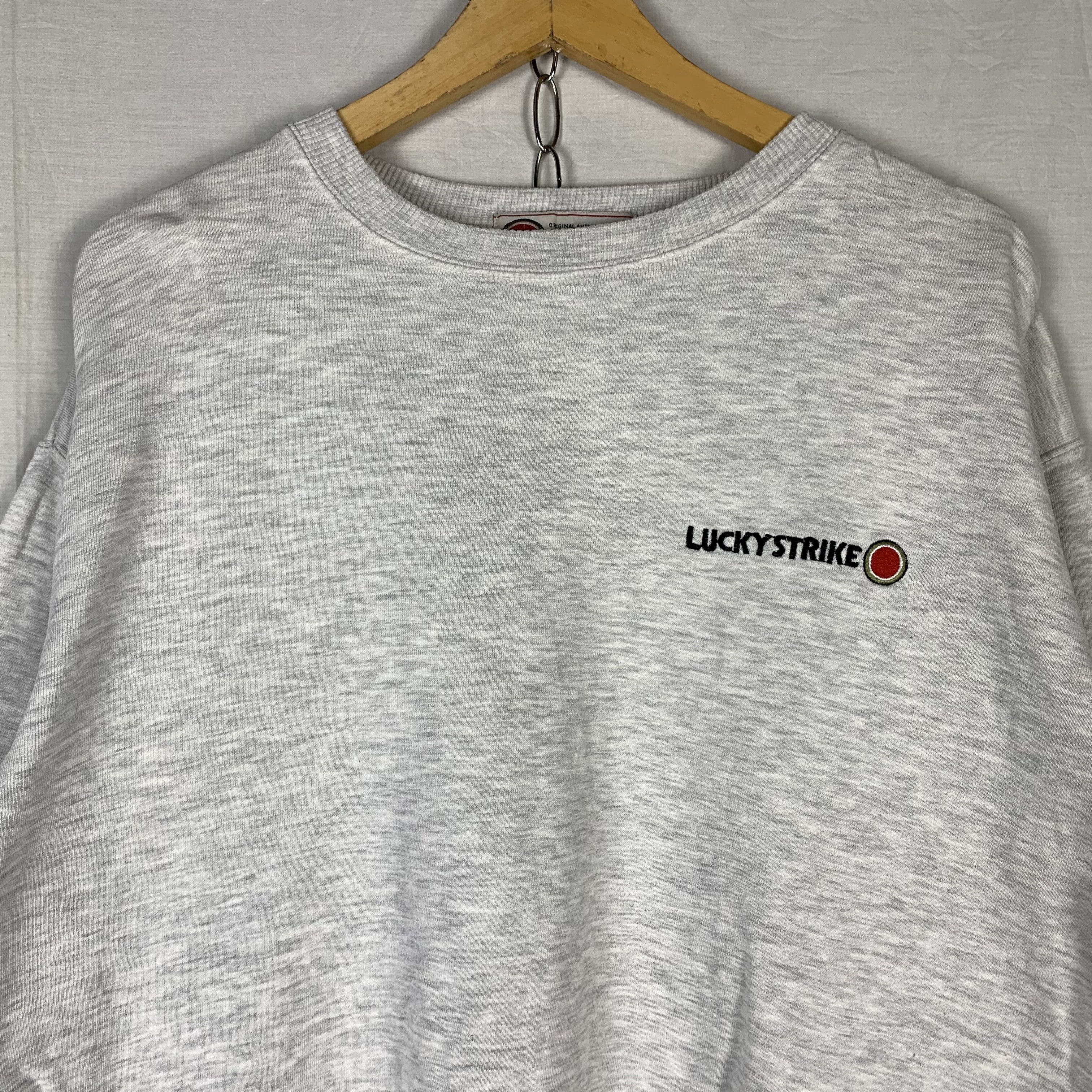Vintage Vintage Lucky Strike Sweatshirt Crewneck Size US M / EU 48-50 / 2 - 2 Thumbnail
