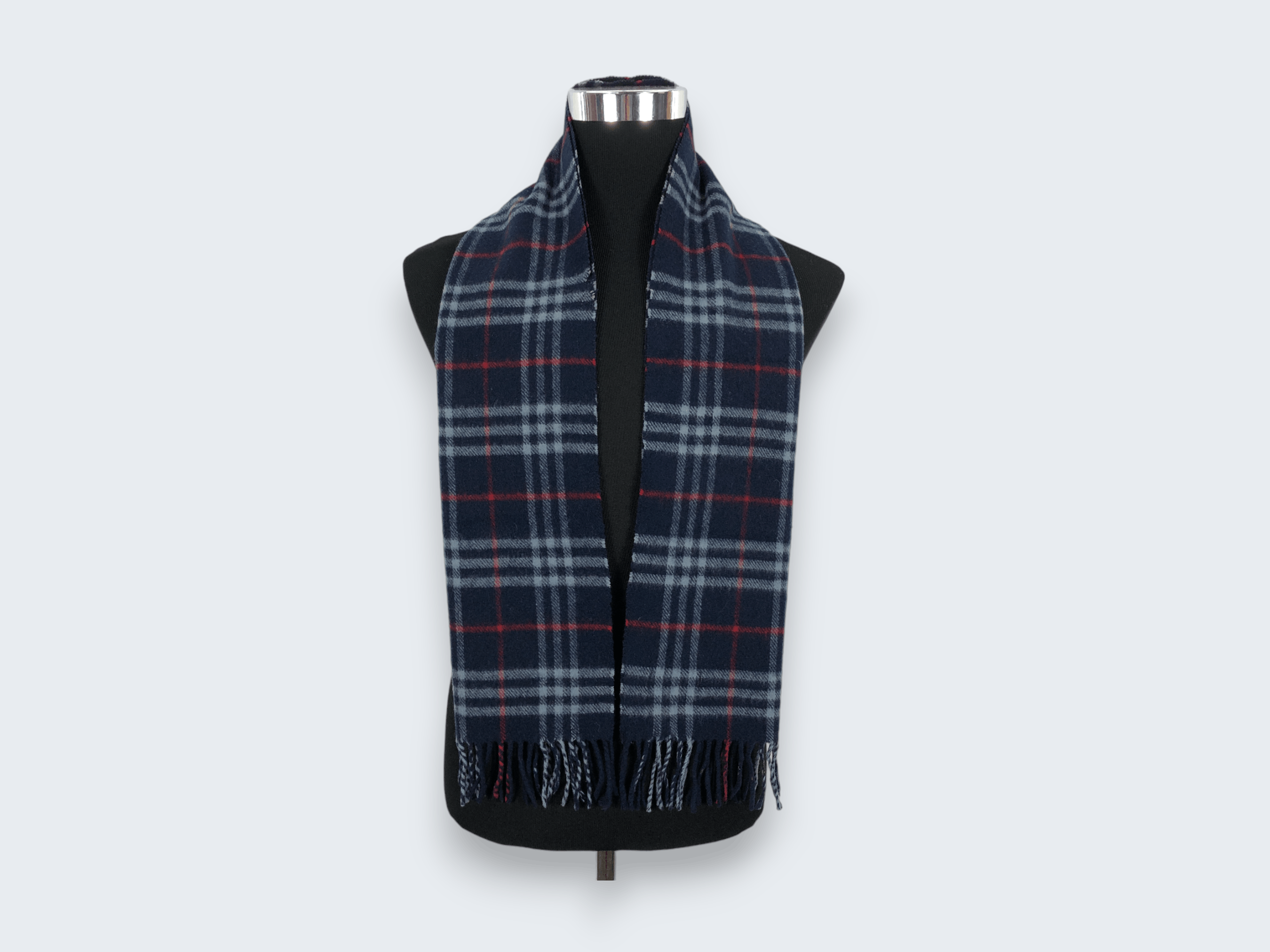 Burberry × Vintage Vintage Burberry Scarf Muffler MF050 Size ONE SIZE - 1 Thumbnail