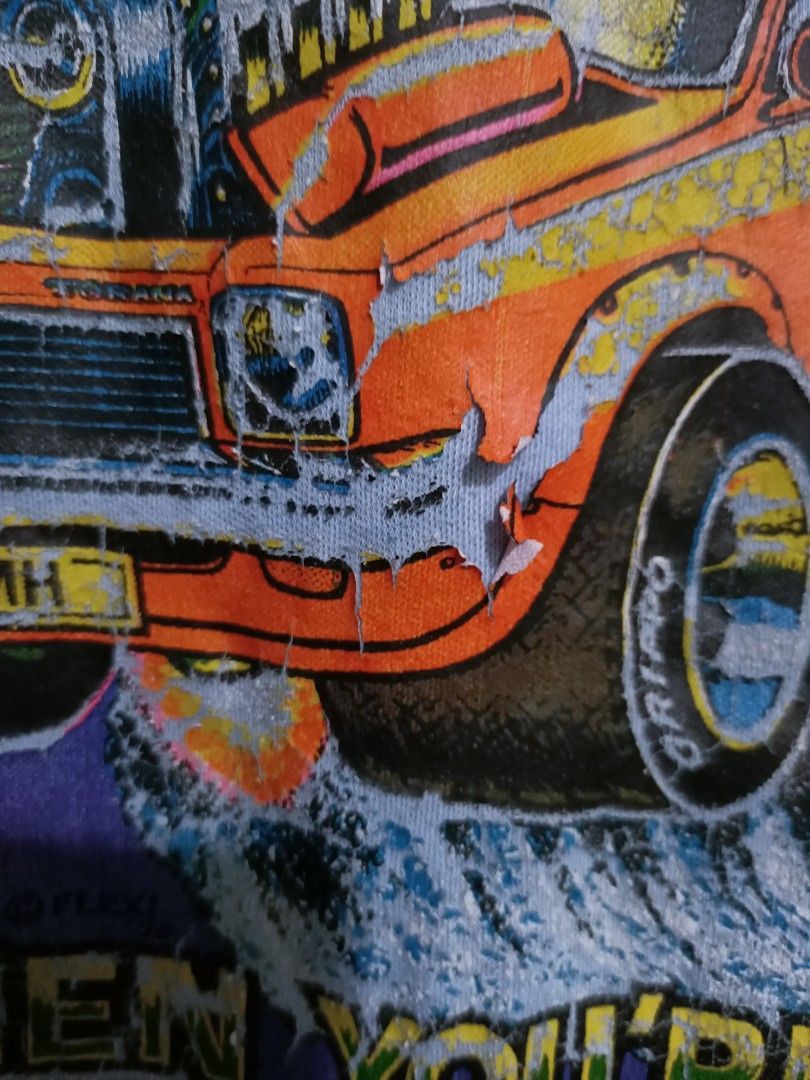 Vintage Vintage 70s hotwheel muscle car x bvd iron on shirt Size US M / EU 48-50 / 2 - 3 Thumbnail