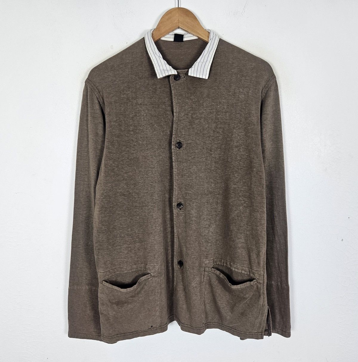 Yohji Yamamoto Ys by Yohji Yamamoto cardigan button up shirt Size US L / EU 52-54 / 3 - 3 Thumbnail