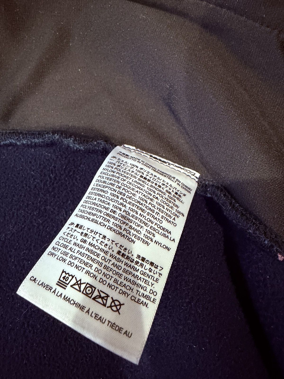 Supreme × The North Face Supreme x TNF Bleached Denim Print Fleece Jacket Indigo Size US M / EU 48-50 / 2 - 6 Thumbnail