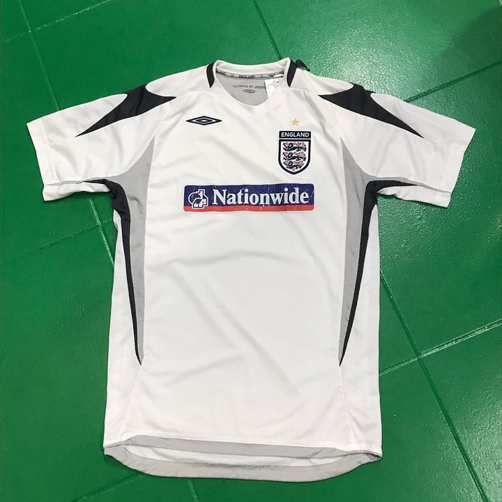 Umbro Vintage 2008-10 England Umbro Jersey Training Shirt nationwi Size US M / EU 48-50 / 2 - 1 Thumbnail