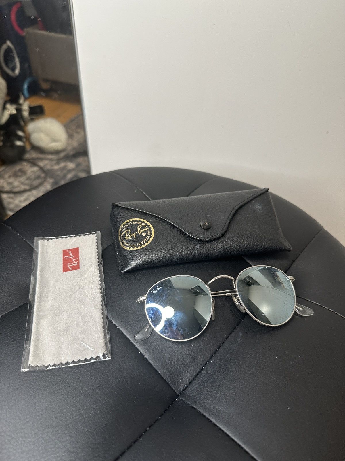 RayBan Silver rim Rayban sunglasses Size ONE SIZE - 1 Thumbnail