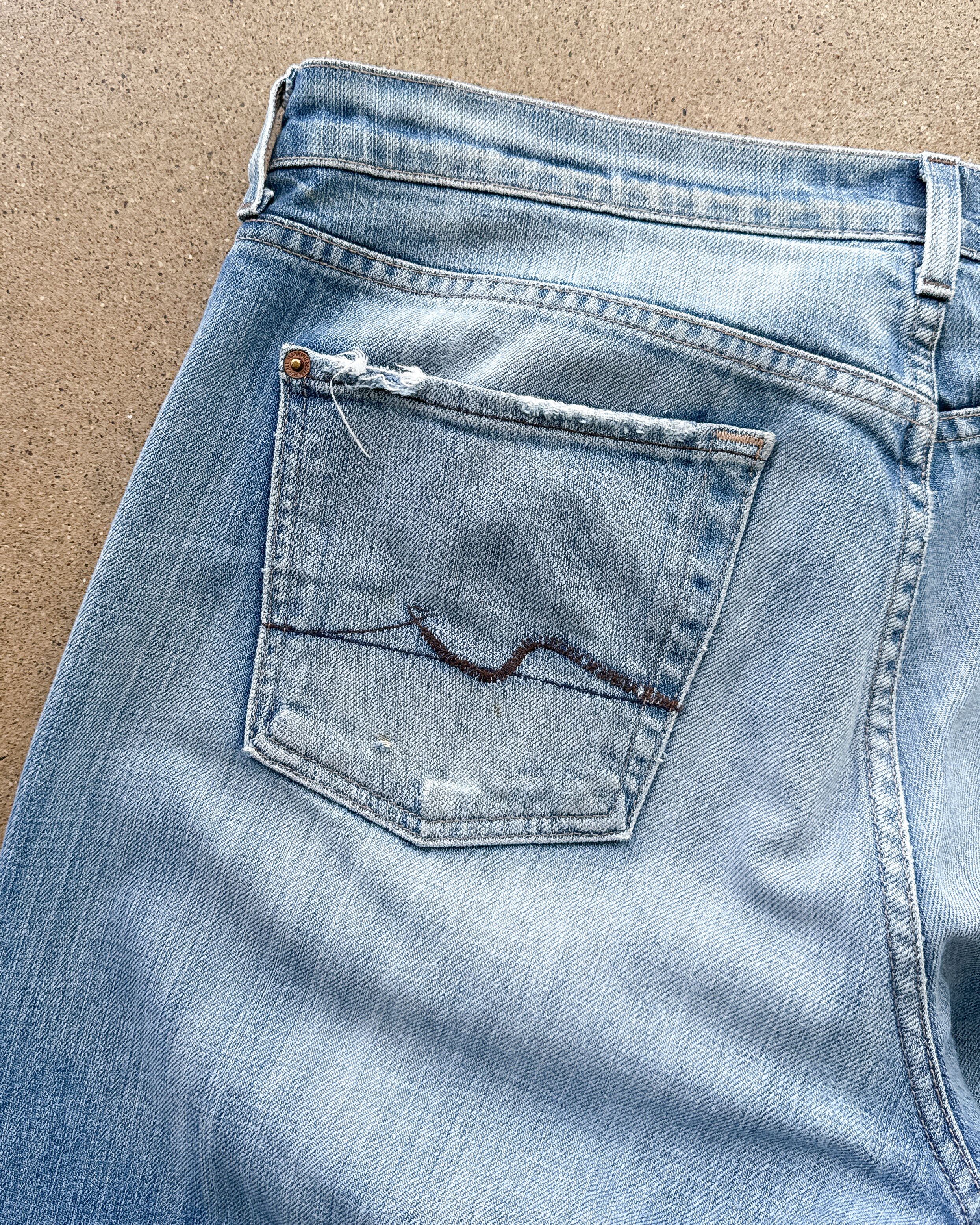7 For All Mankind 7 For All Mankind Denim Jeans Men's 36 Bootcut Flare Faded Size US 36 / EU 52 - 9 Thumbnail