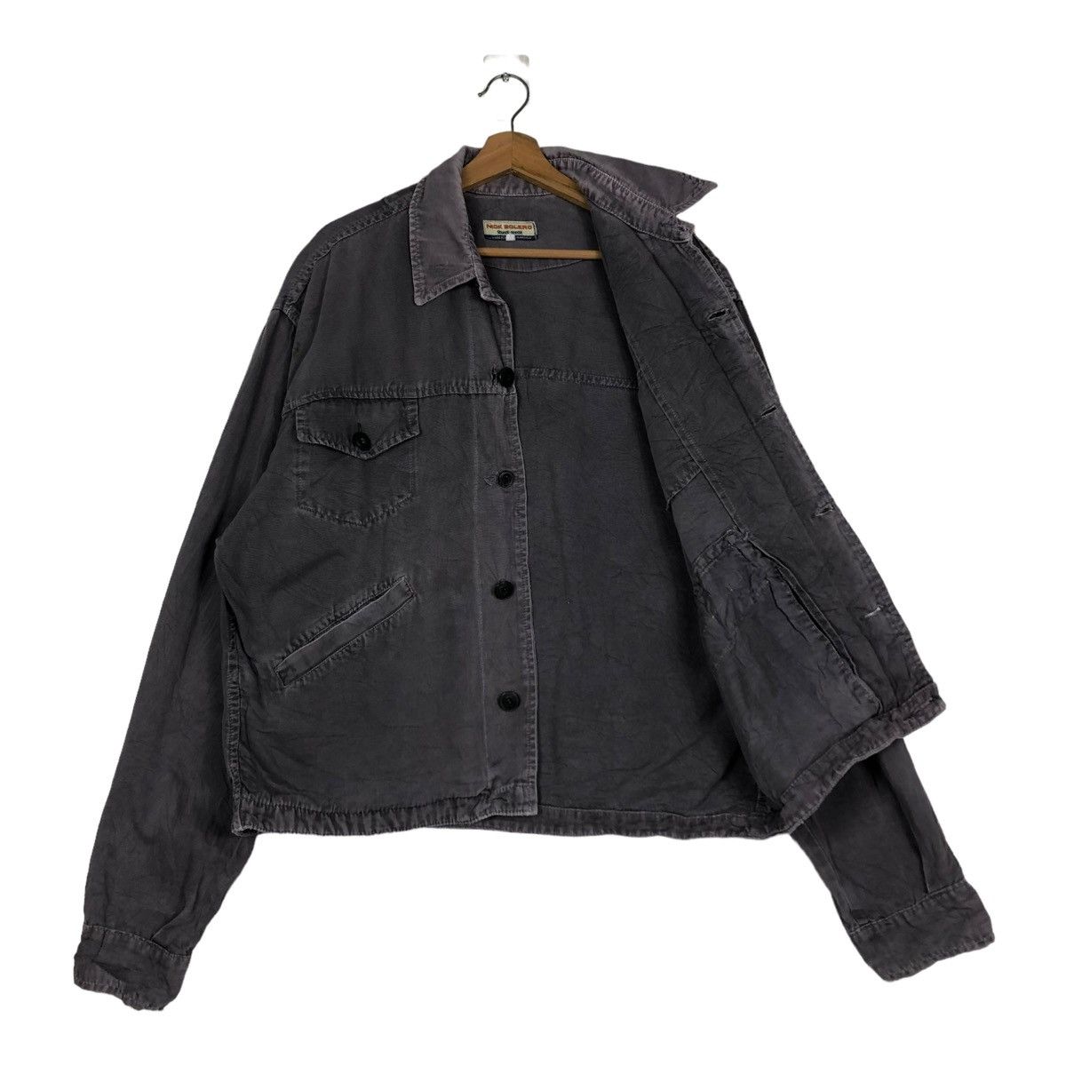 Japanese Brand 🔥VINTAGE BIKER JACKET NICK BOLERO JAPAN MADE Size US M / EU 48-50 / 2 - 11 Thumbnail