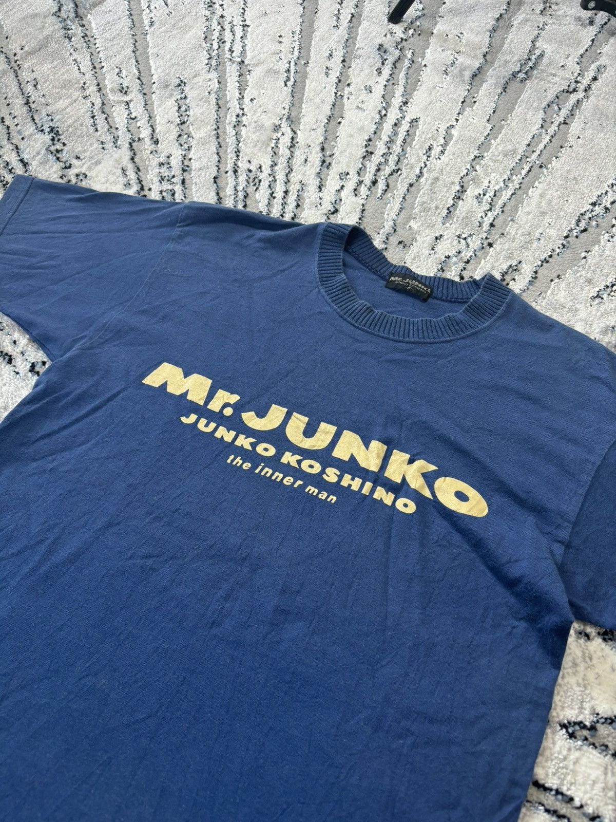 Japanese Brand Mr. Junko Big Logo T shirt Japanese Designer Archive Tee 90s Size US L / EU 52-54 / 3 - 2 Thumbnail