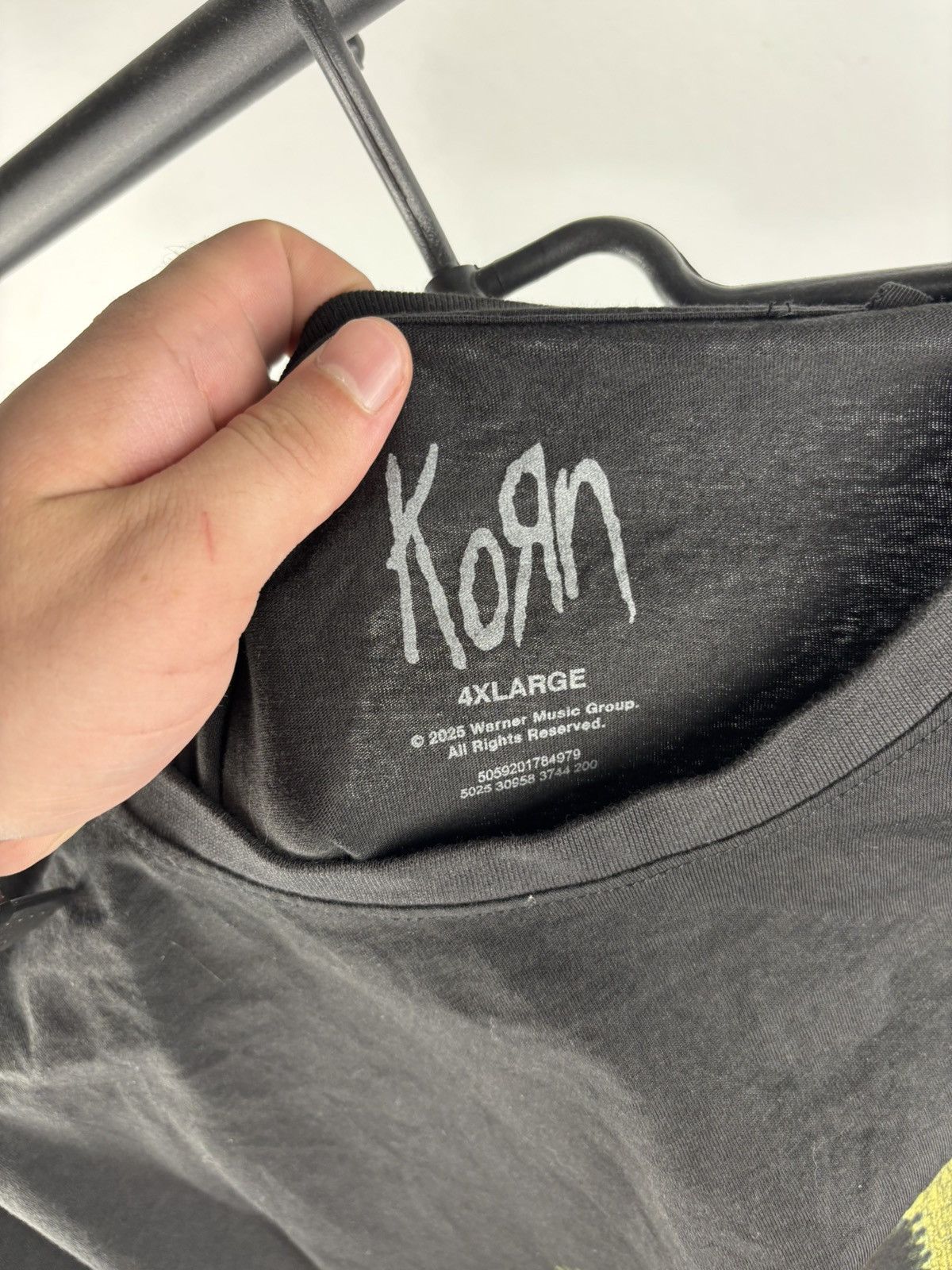 Band Tees Korn Issues big logo vintage t shirt 4XL Size US XXL / EU 58 / 5 - 3 Thumbnail