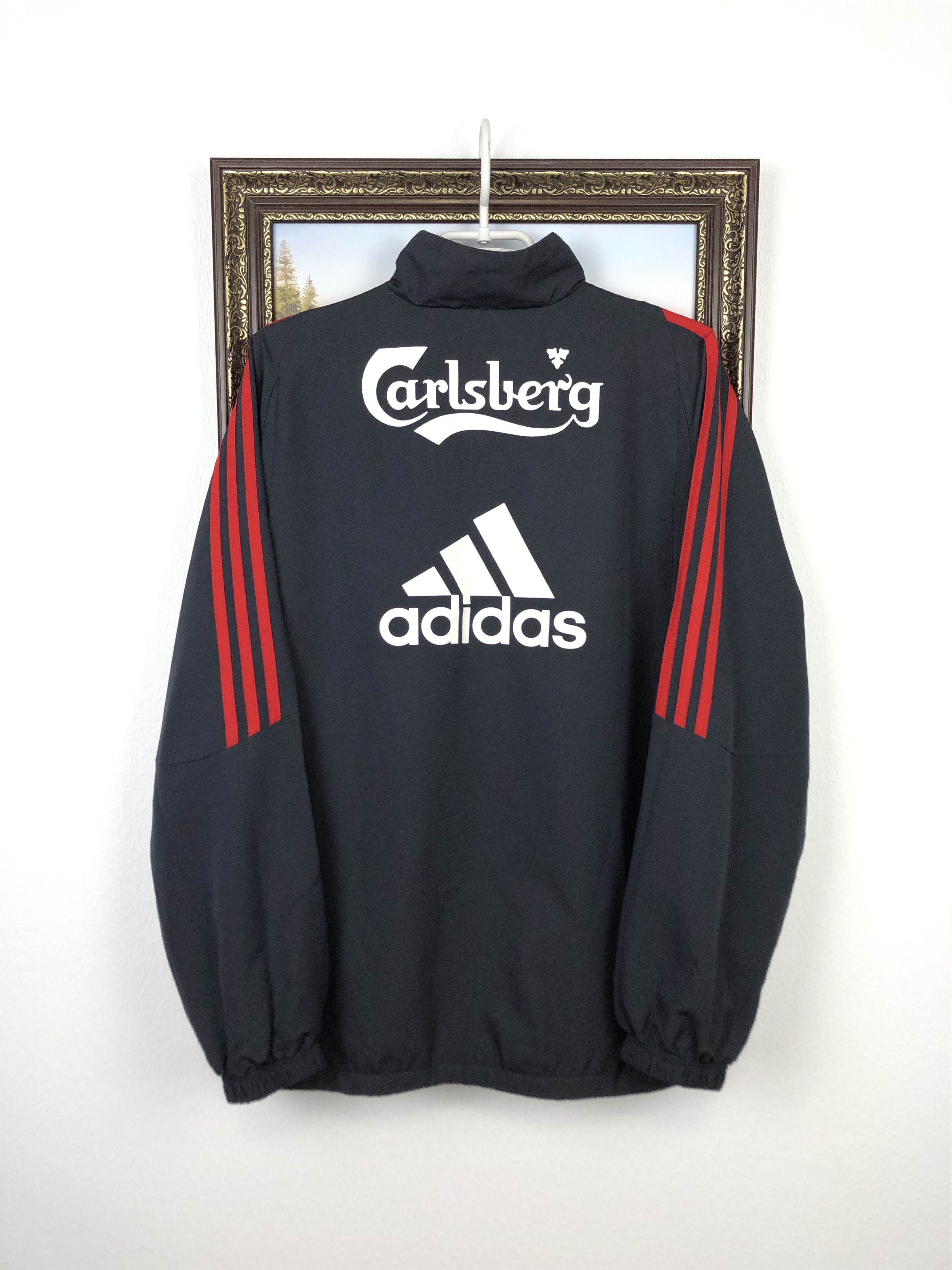 Adidas Vintage Liverpool Football Jacket Soccer Track Top Hype Size US S / EU 44-46 / 1 - 14 Thumbnail