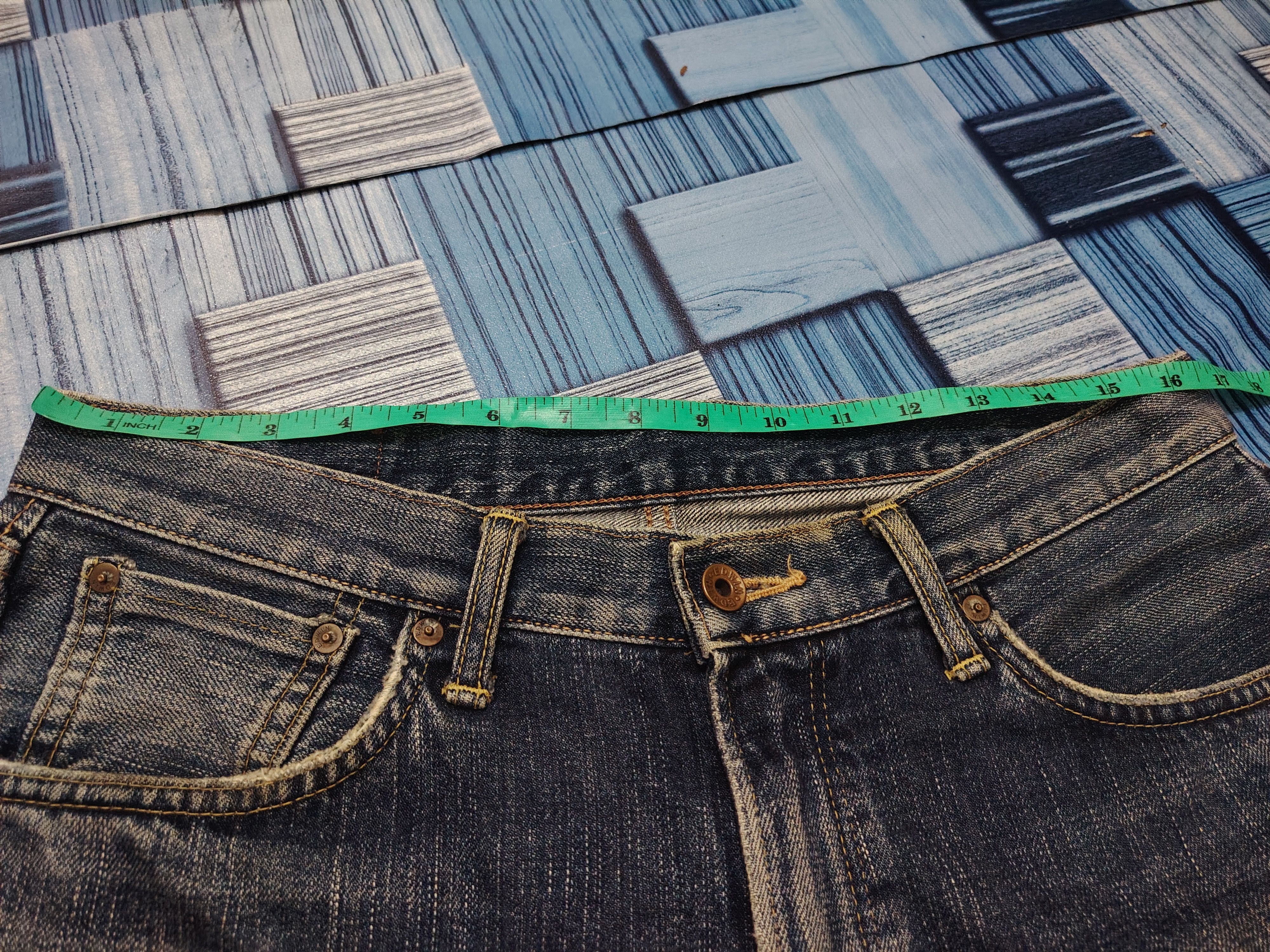 Kapital Edwin 505z Selvedge Jeans Distressed Flare Jeans Size US 33 - 24 Thumbnail