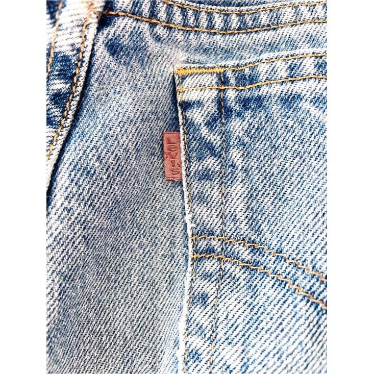 Levi's Vintage 90s Levi's 545 Loose Fit Tapered Leg Medium Blue Size US 32 / EU 48 - 4 Thumbnail