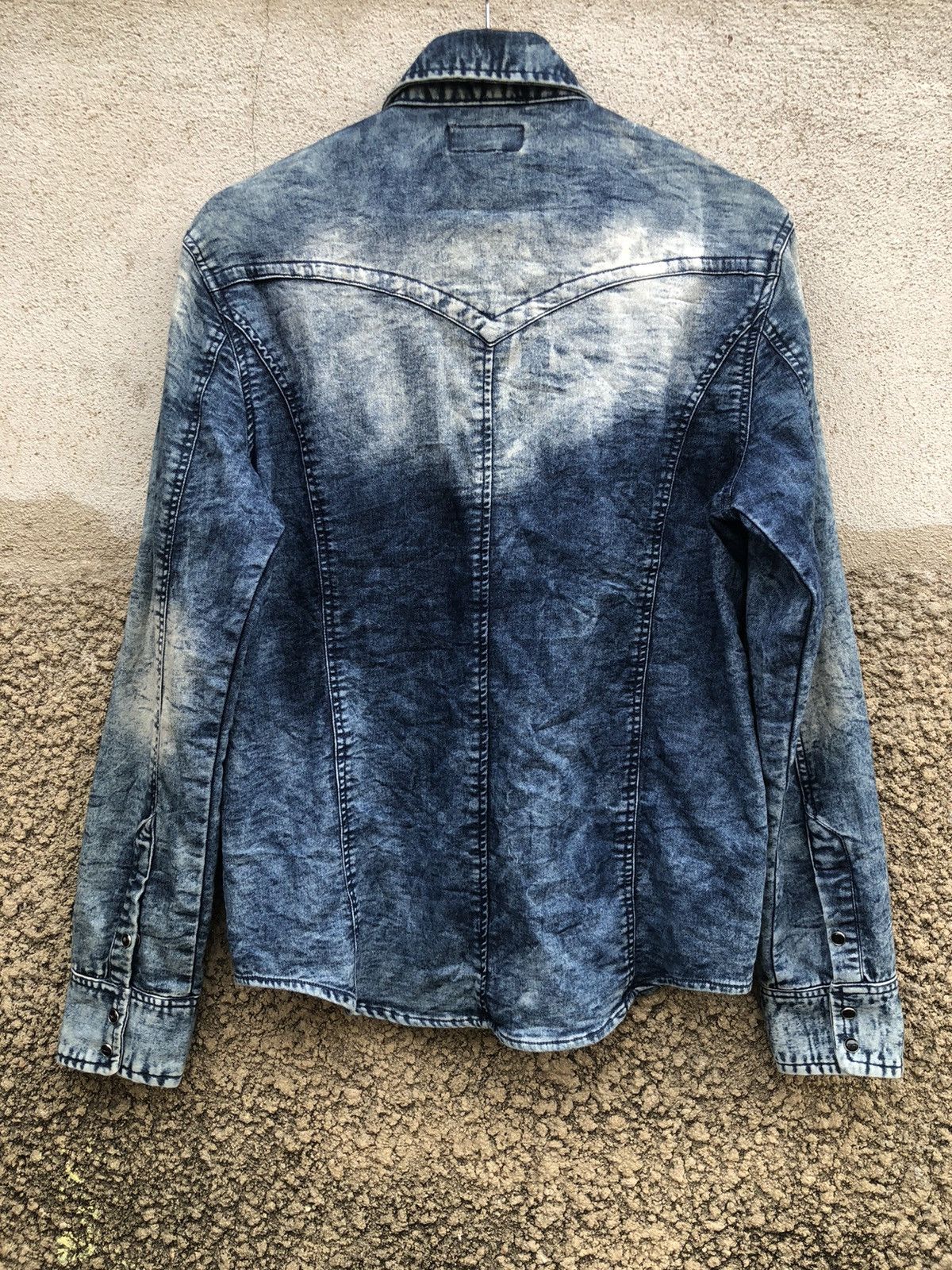 In The Attic In The Attic Western Washed Denim Button Shirts Size US S / EU 44-46 / 1 - 2 Thumbnail