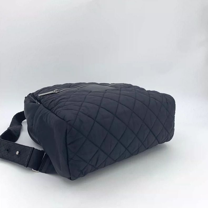 Chanel Chanel Black Quilted Backpack with Zipper -2505 Size ONE SIZE - 6 Thumbnail