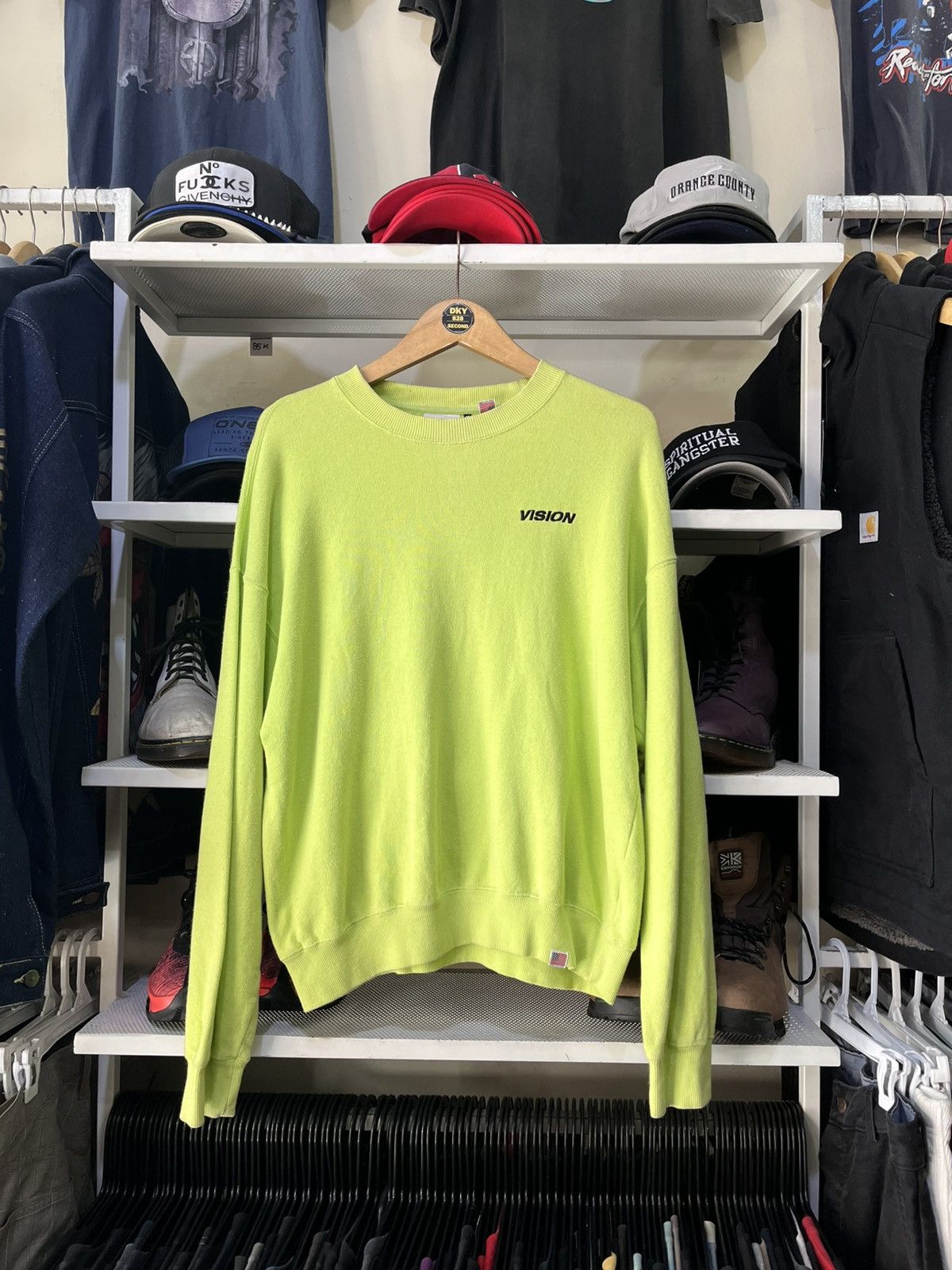 Vision Streetwear Vision Streetwear Oversized Logo Knitwear Size US M / EU 48-50 / 2 - 1 Thumbnail