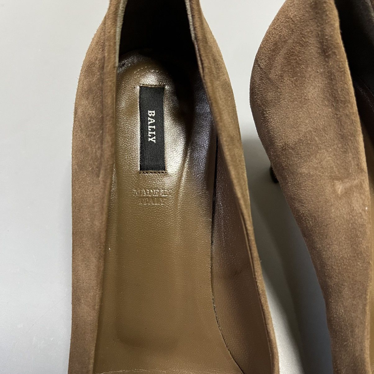 Bally Bally Suede Heels Brown Vintage Size US 8.5 / IT 38.5 - 16 Thumbnail