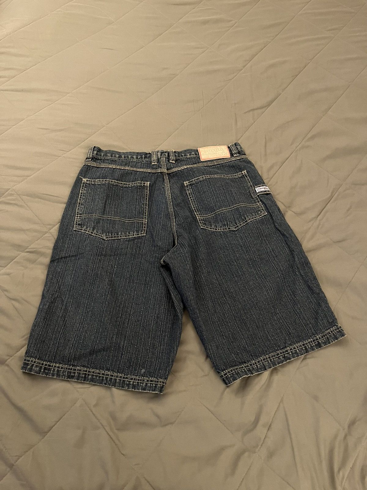 Vintage Y2K Jordin denim hip hop skate style shorts Size US 36 / EU 52 - 2 Thumbnail