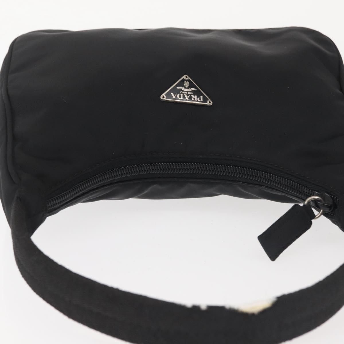 Prada PRADA Hand Bag Nylon Black Silver Size ONE SIZE - 6 Thumbnail