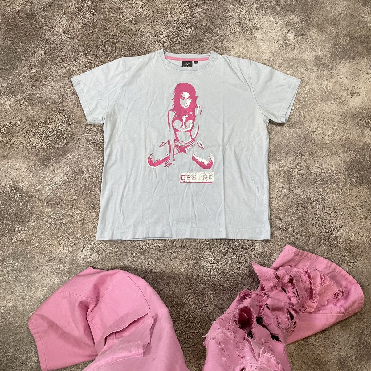 Vintage Y2K ADULT “ SEXY GIRL PORNO DESIRE “ FUNNY BuyTee