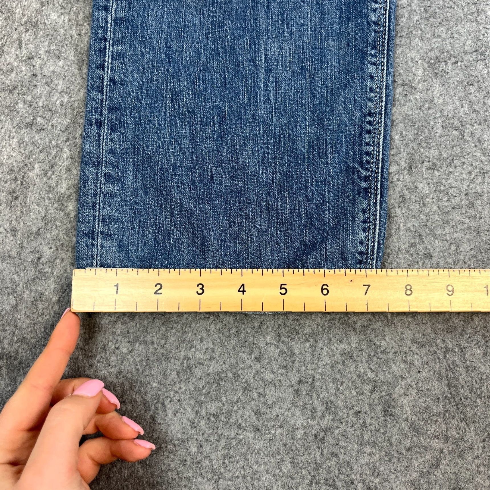 Hugo Boss HUGO BOSS Jeans Regular Tapered 34 32 Mid Blue Cotton Denim 5-Pocket Men Maine Size US 34 / EU 50 - 3 Thumbnail