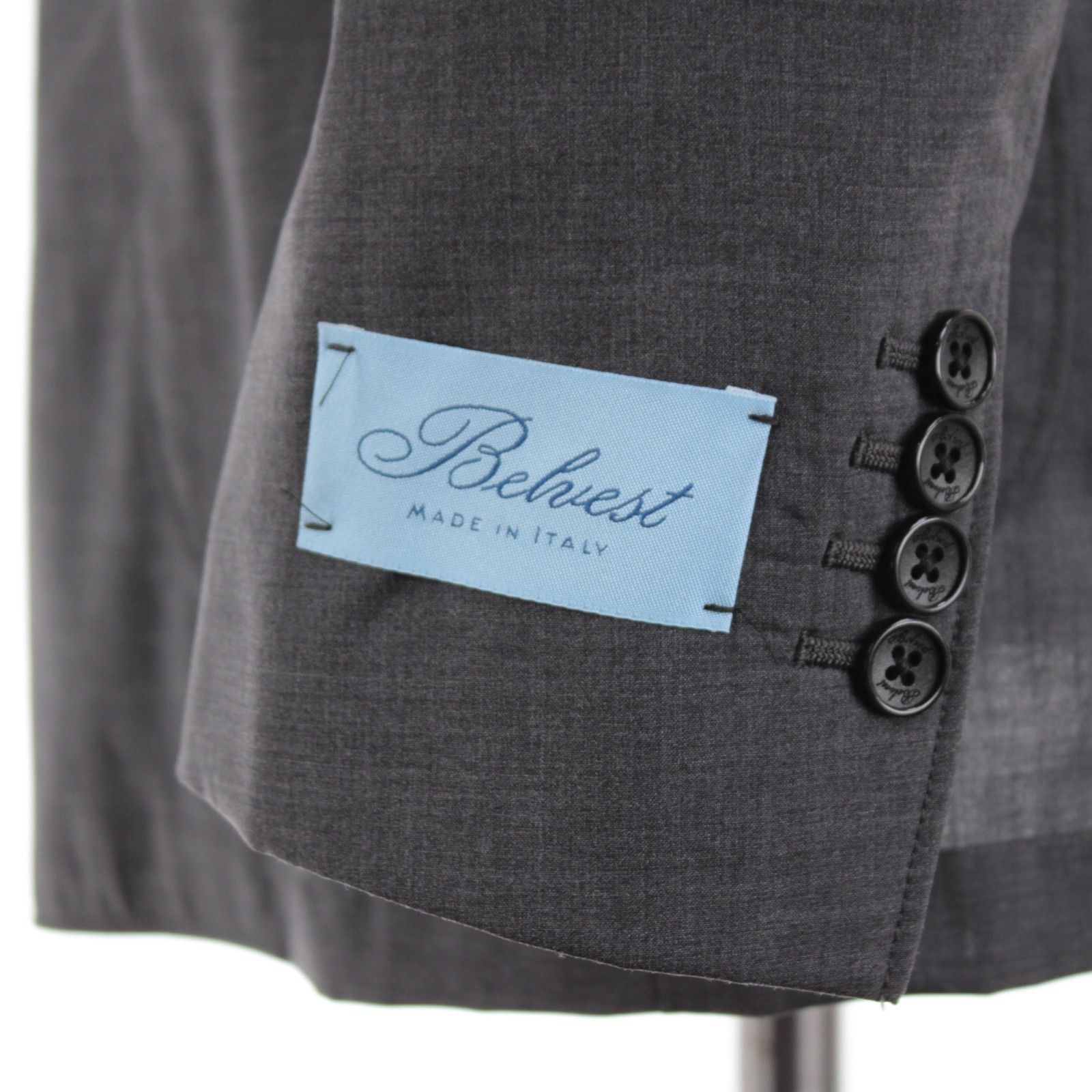 Belvest Belvest Suit Size US 44 Regular in Gray Size 44R - 4 Thumbnail