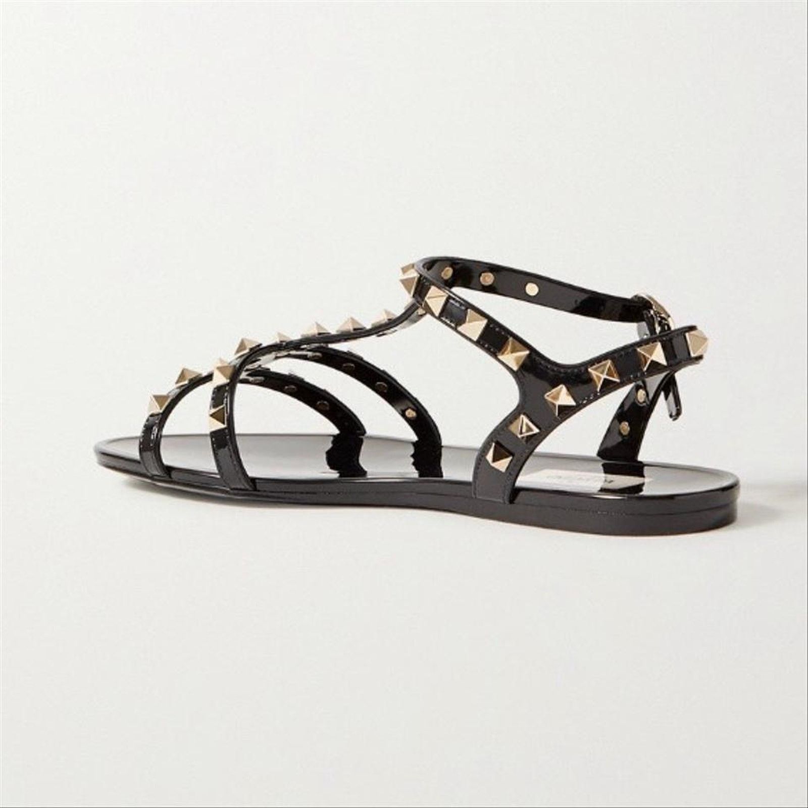 Valentino VALENTINO GARAVANI Rockstud rubber sandals Size US 6 / IT 36 - 4 Thumbnail
