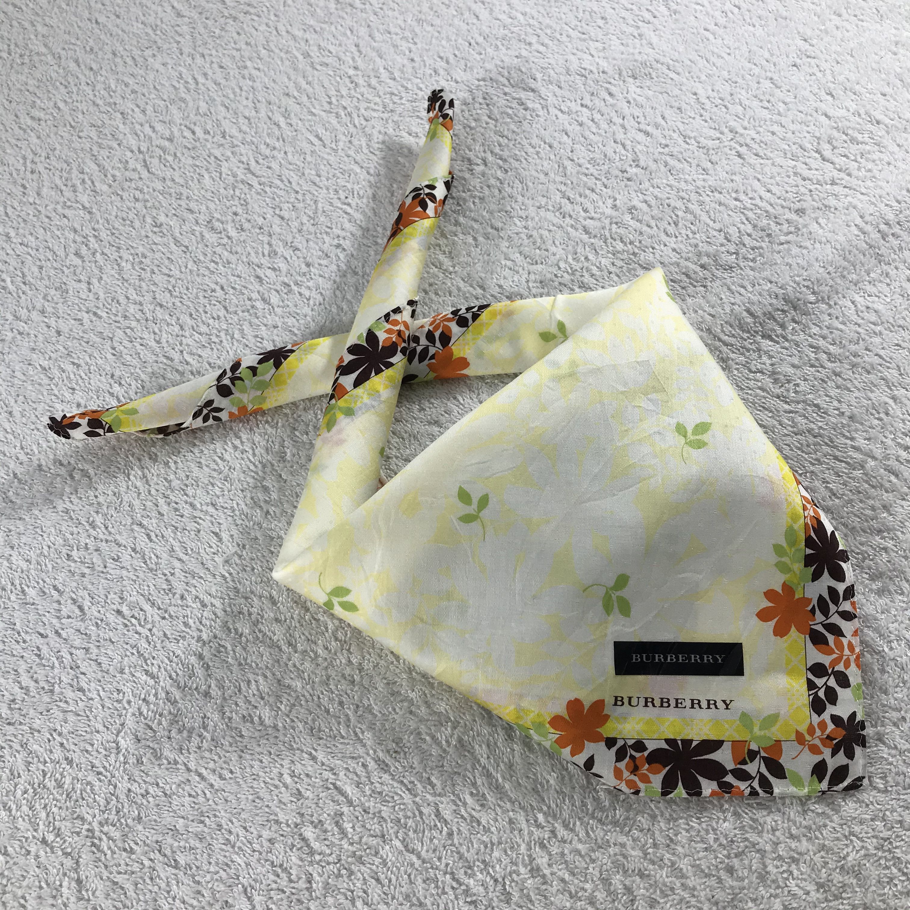 Burberry × Vintage Burberry Handkerchief / Neckerchief / Bandana Size ONE SIZE - 2 Thumbnail