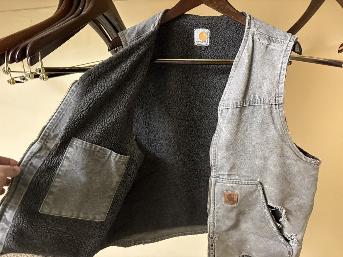 Vintage Vintage Carhartt Work Vest Size US L / EU 52-54 / 3 - 3 Thumbnail