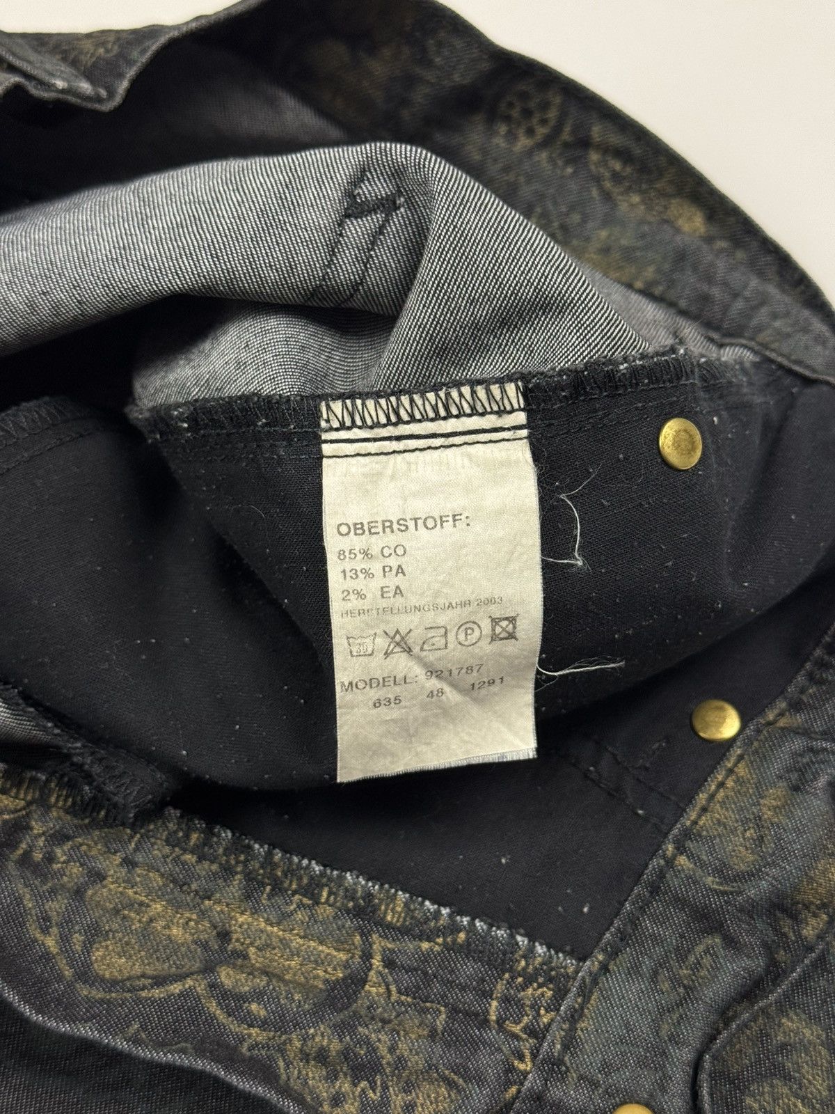 MCM Vintage Faded MCM Monogram Graphic Pants Size 31" - 11 Thumbnail