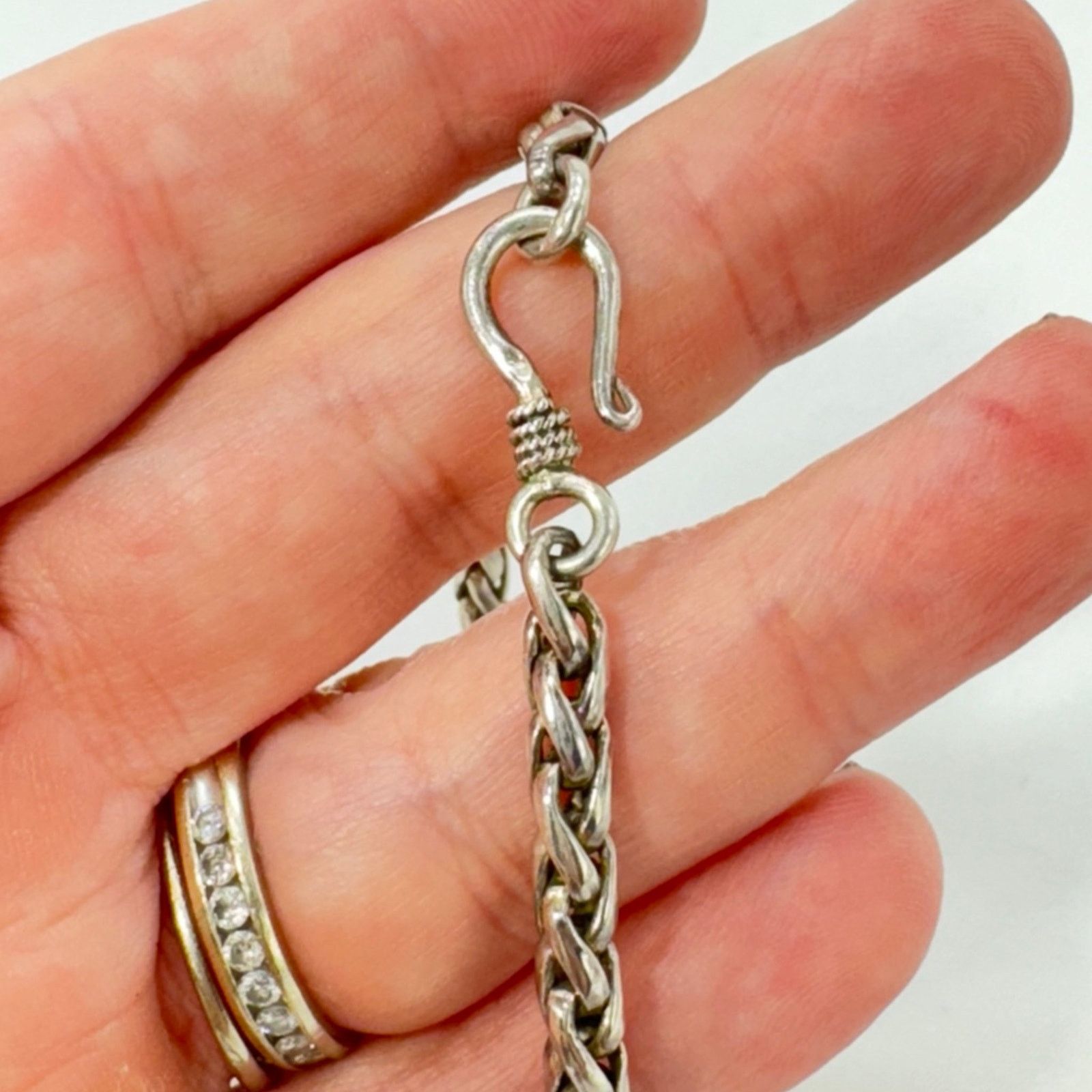 NBDN Nobrandedon Sterling silver rope chain and pendant Size ONE SIZE - 5 Thumbnail