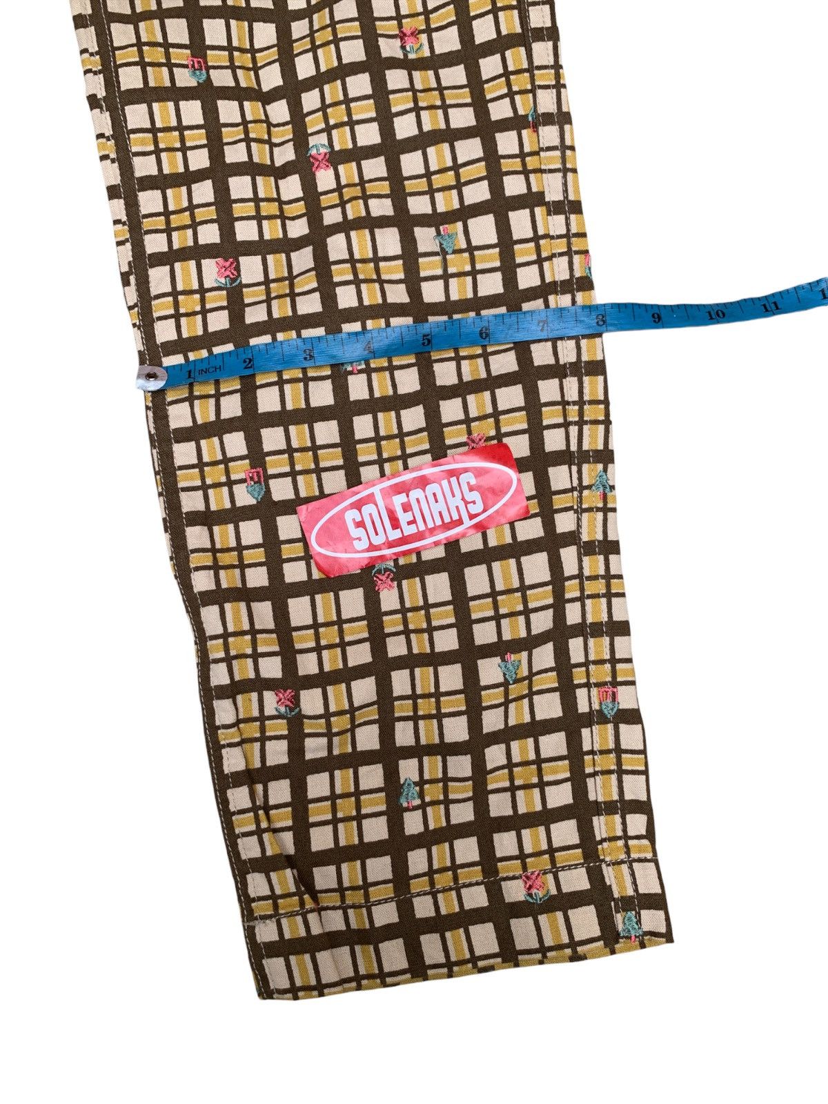 Issey Miyake × Japanese Brand × Ne-Net Ne net tartan pants Size 31" - 10 Thumbnail