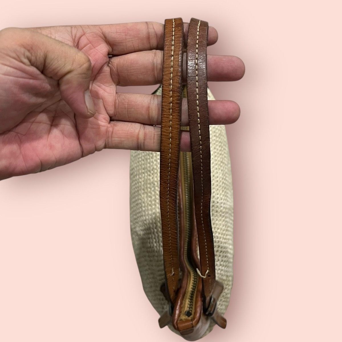 Edition Japan × Japanese Brand × Vintage VINTAGE SAZABY JAPAN CROCHET STRAW / LEATHER STRAPS HANDBAG Size ONE SIZE - 15 Thumbnail
