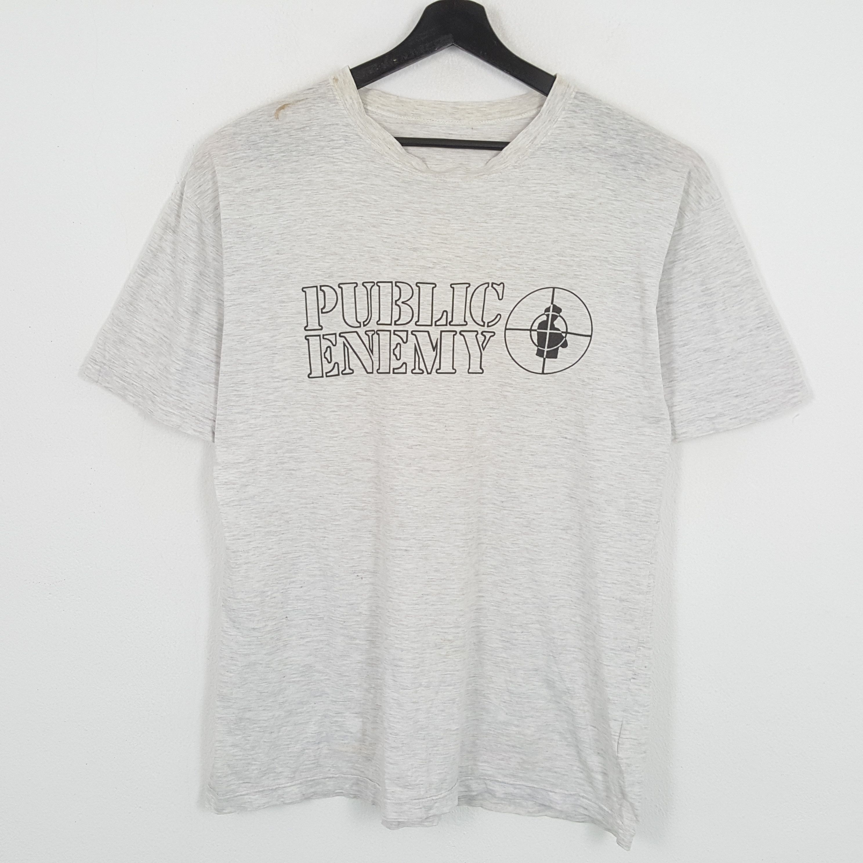 Band Tees × Rap Tees × Vintage PUBLIC ENEMY Rapper Group Music Tshirt Size US L / EU 52-54 / 3 - 1 Thumbnail