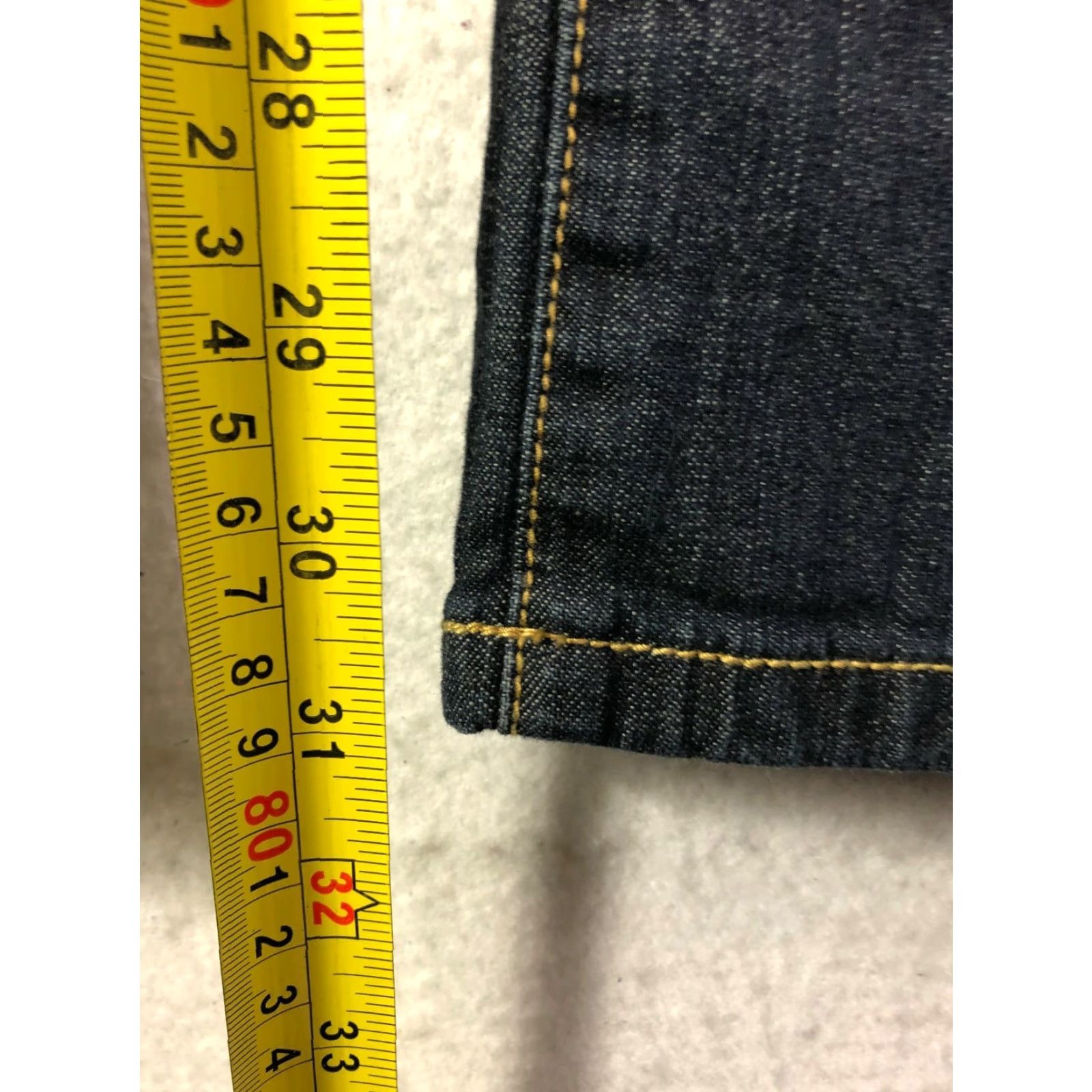 Mossimo Mossimo Womens Jeans Size 7 Dark Wash Mid Rise Bootcut Blue Denim Size 28" / US 6 / IT 42 - 3 Thumbnail