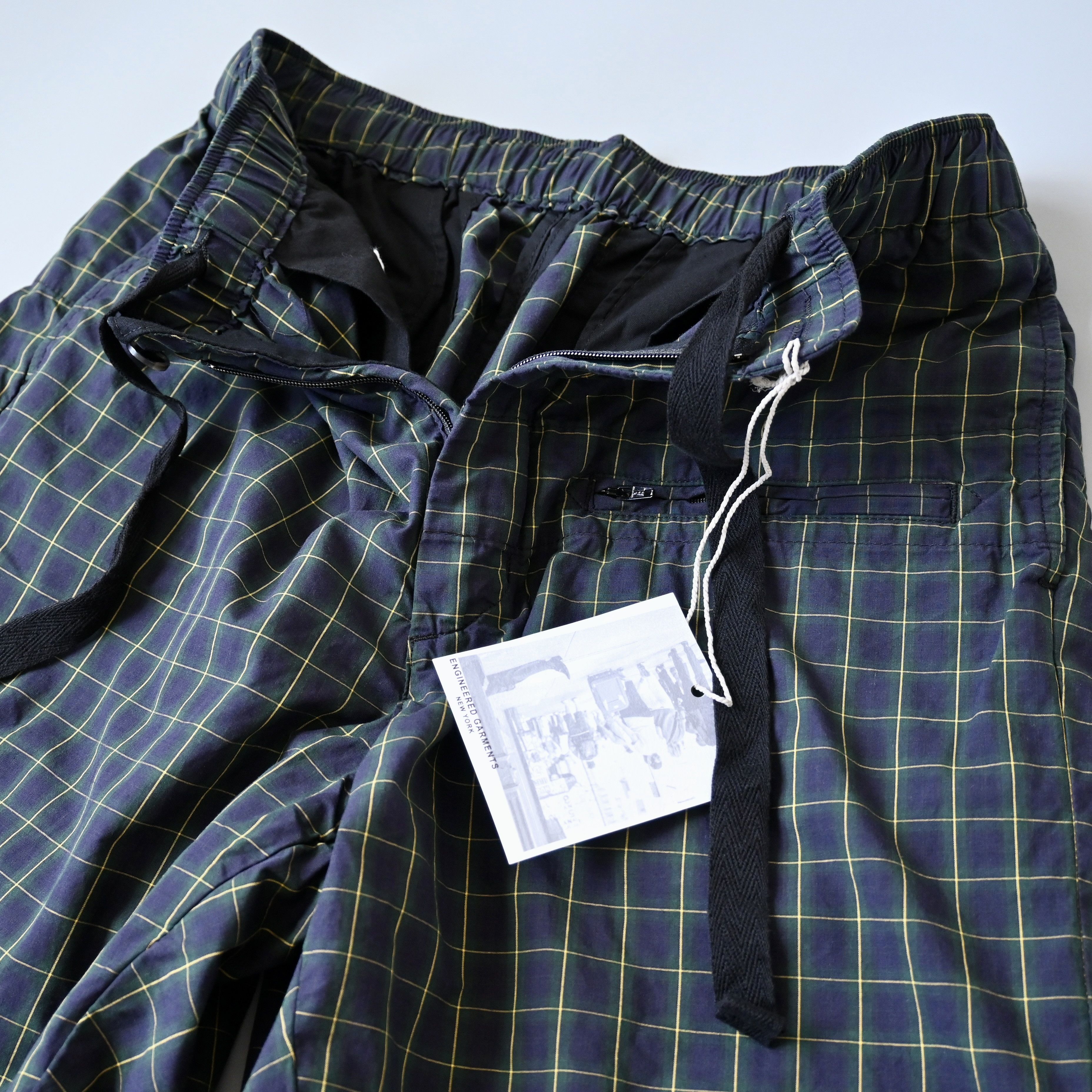 Engineered Garments UNUSED, Engineered Garments Ghurka Easy Shorts Green tartan Size US 33 - 6 Thumbnail