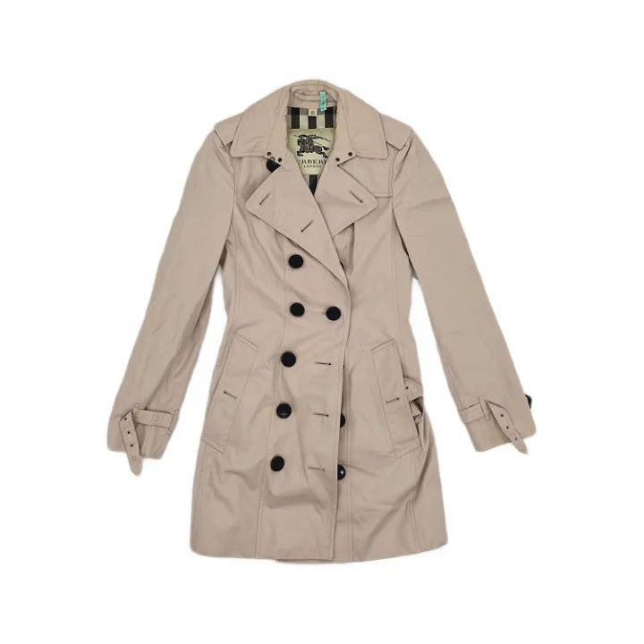 Burberry Burberry Casual Beige Trench Coat 0079 Size S / US 4 / IT 40 - 1 Thumbnail