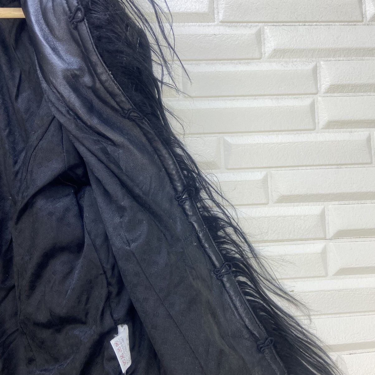 Japanese Brand Japanese Brand Blue Fox Fur Lamb Leather Wool Coat Size M / US 6-8 / IT 42-44 - 15 Thumbnail
