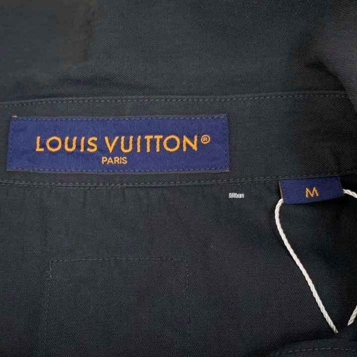 Louis Vuitton Louis Vuitton Black Logo Eiffel Tower Shirt Size US M / EU 48-50 / 2 - 5 Thumbnail