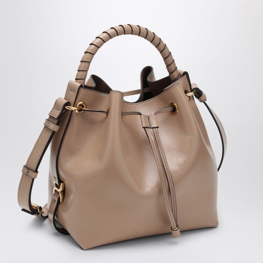 Chloe o1d2blof0824 Size : OS / Leather Bucket Bags in Beige Size ONE SIZE - 2 Thumbnail