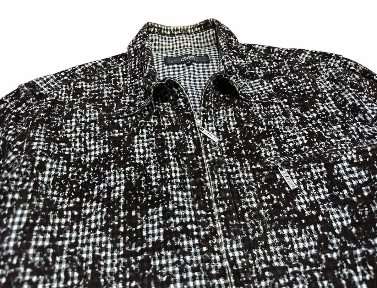 Gaultier Homme Objet 🔥Rare Vintage Gautier Homme Objet Jacket Zip Up Wool Tweed Size US L / EU 52-54 / 3 - 4 Thumbnail