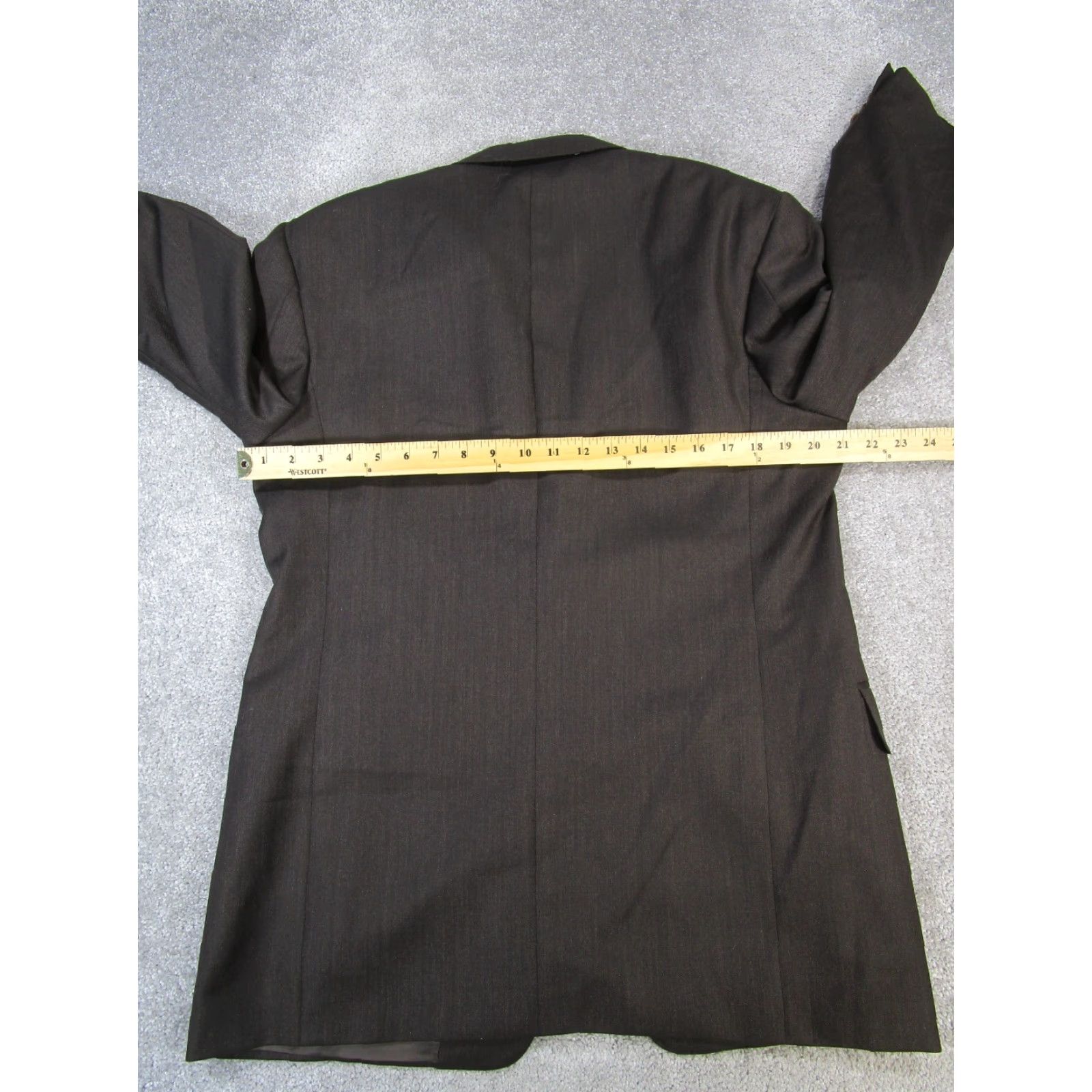 Canali Canali Blazer Mens 42 Brown Wool 2 Piece Regular Coat Sports Shirt? Size 42R - 7 Thumbnail