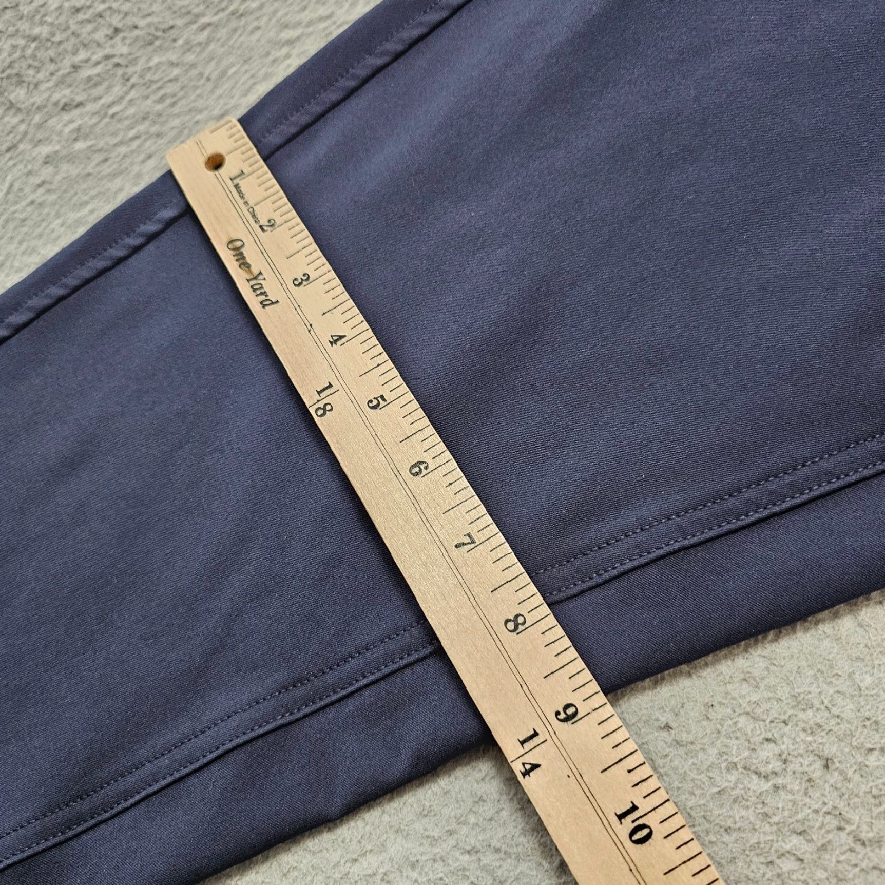 Footjoy FootJoy Pants Mens 32x32 Chino Athletic Stretch Blue 32 Regular Size US 32 / EU 48 - 7 Thumbnail